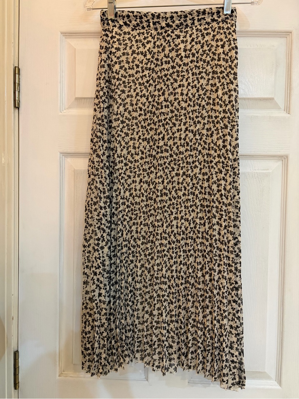 Japna Broomstick Floral Maxi Print Maxi Skirt